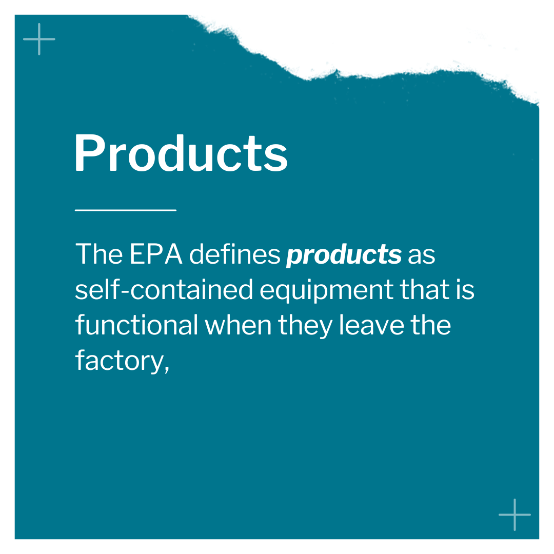 Glossary of Terms - Products